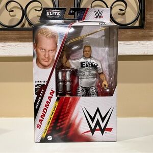 WWE/ECW Sandman Wrestling Action Figure Toy